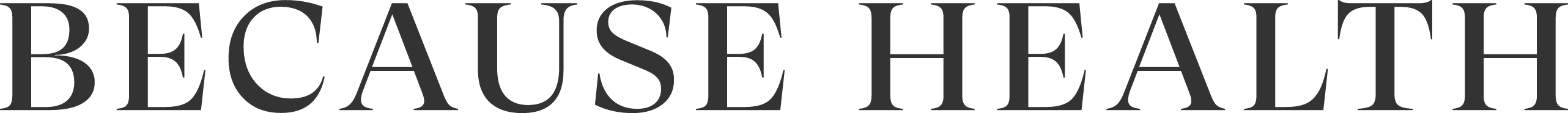 Because Health logo